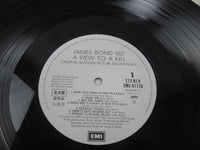 Load image into Gallery viewer, OST JAMES BOND 007 A VIEW TO A KILL Promo EMS-91120 with OBI Japan LP Vinyl
