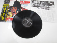 Load image into Gallery viewer, OST(JERRY GOLDSMITH) RAMBO FIRST BLOOD PART 2 K28P-4153 with OBI Japan LP Vinyl
