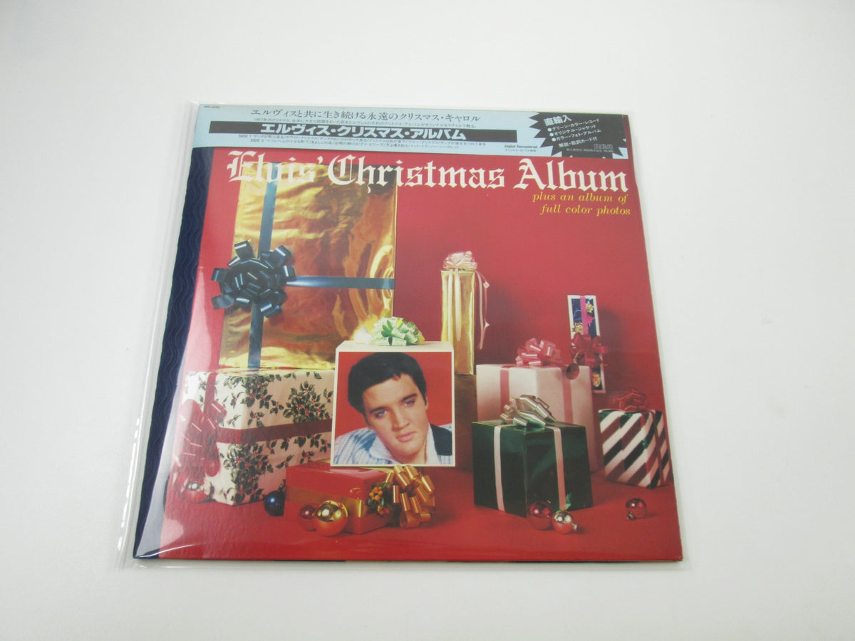 Elvis Presley Elvis' Christmas Album RPLI-6001 with OBI LP Vinyl