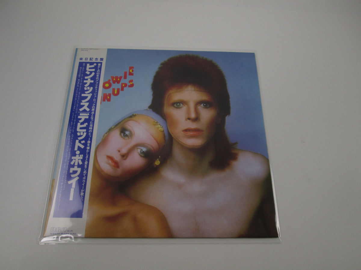 DAVID BOWIE PIN UPS RCA RPL-2124 with OBI Japan LP Vinyl