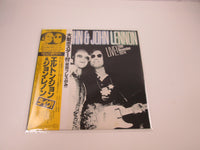 Load image into Gallery viewer, Elton John &amp; John Lennon Live! 28 November 1974 K28P-200 OBI Poster LP Vinyl
