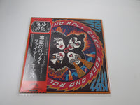 Load image into Gallery viewer, KISS ROCK AND ROLL OVER CASABLANCA VIP-6376 with OBI Poster Japan LP Vinyl
