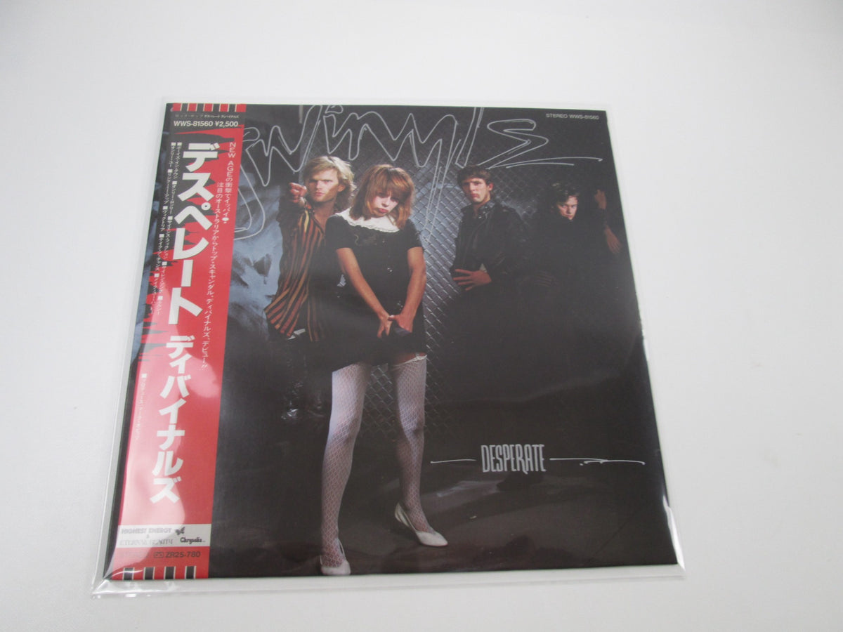 Divinyls Desperate WWS-8160 with OBI Japan LP Vinyl
