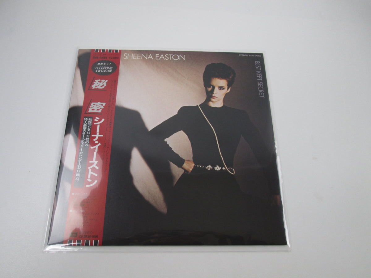 SHEENA EASTON BEST KEPT SECRET EMI EMS-91065 with OBI Poster Japan LP Vinyl