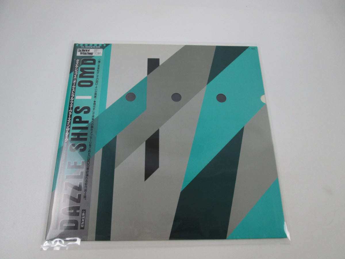 ORCHESTRAL MANOEUVRES IN DARK DAZZLE SHIPS VIL-6040 with OBI Japan LP Vinyl