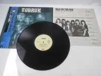 Load image into Gallery viewer, TOBRUK WILD ON THE RUN EMI EMS-81727 with OBI Japan LP Vinyl
