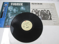 Load image into Gallery viewer, TOBRUK WILD ON THE RUN EMI EMS-81727 with OBI Japan LP Vinyl
