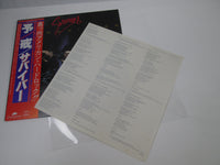 Load image into Gallery viewer, SURVIVOR Premonition C25Y 0010 with OBI Japan LP Vinyl B
