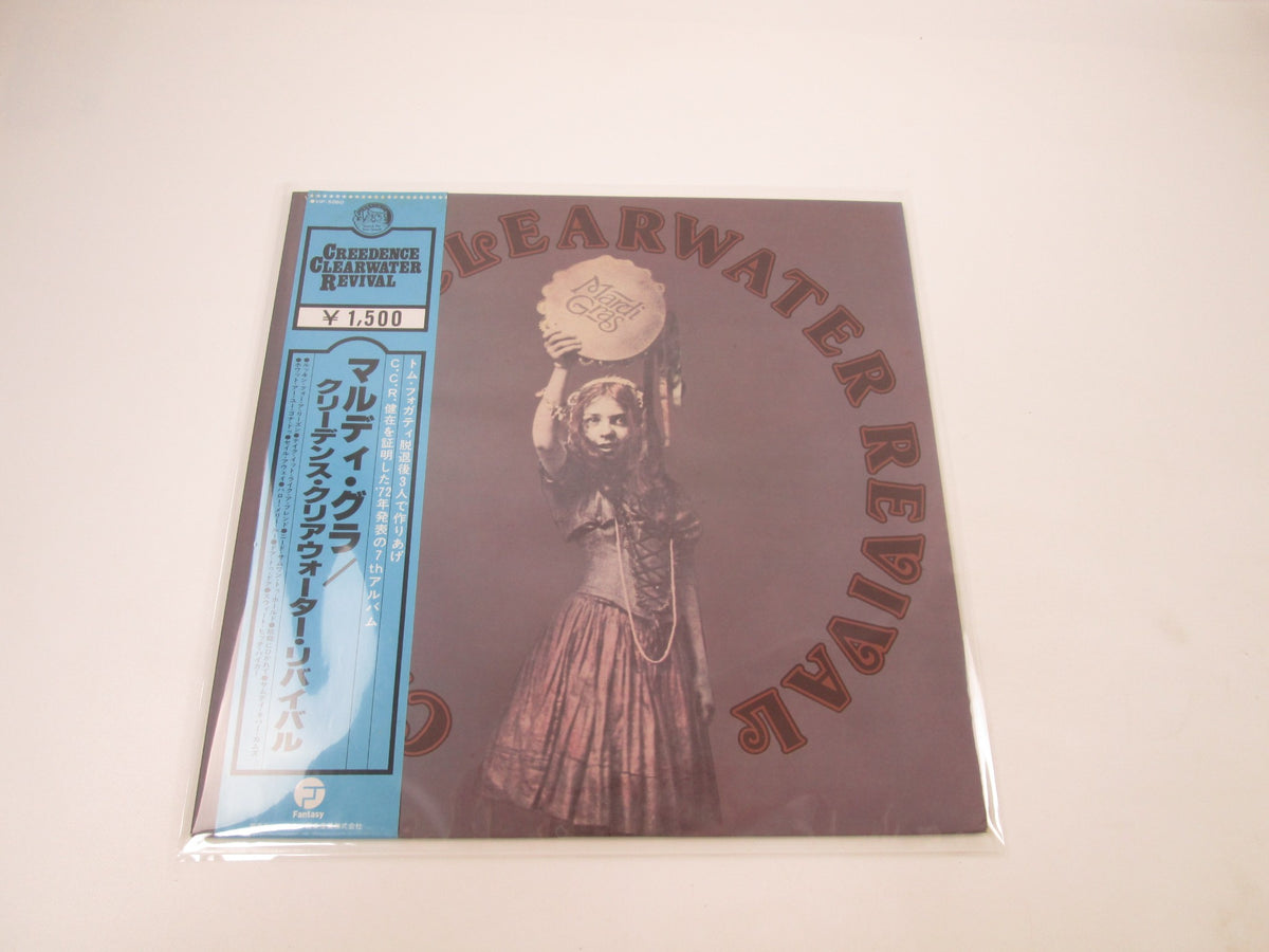 Creedence Clearwater Revival Mardi Gras Fantasy VIP-5060 with OBI Japan LP Vinyl