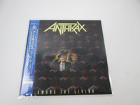 Load image into Gallery viewer, ANTHRAX AMONG LIVING ISLAND R28D-2063 with OBI Japan LP Vinyl
