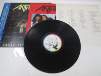 Load image into Gallery viewer, ANTHRAX AMONG LIVING ISLAND R28D-2063 with OBI Japan LP Vinyl
