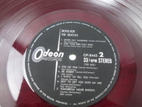 Load image into Gallery viewer, BEATLES REVOLVER ODEON OP-8443 with OBI Japan LP Red Vinyl
