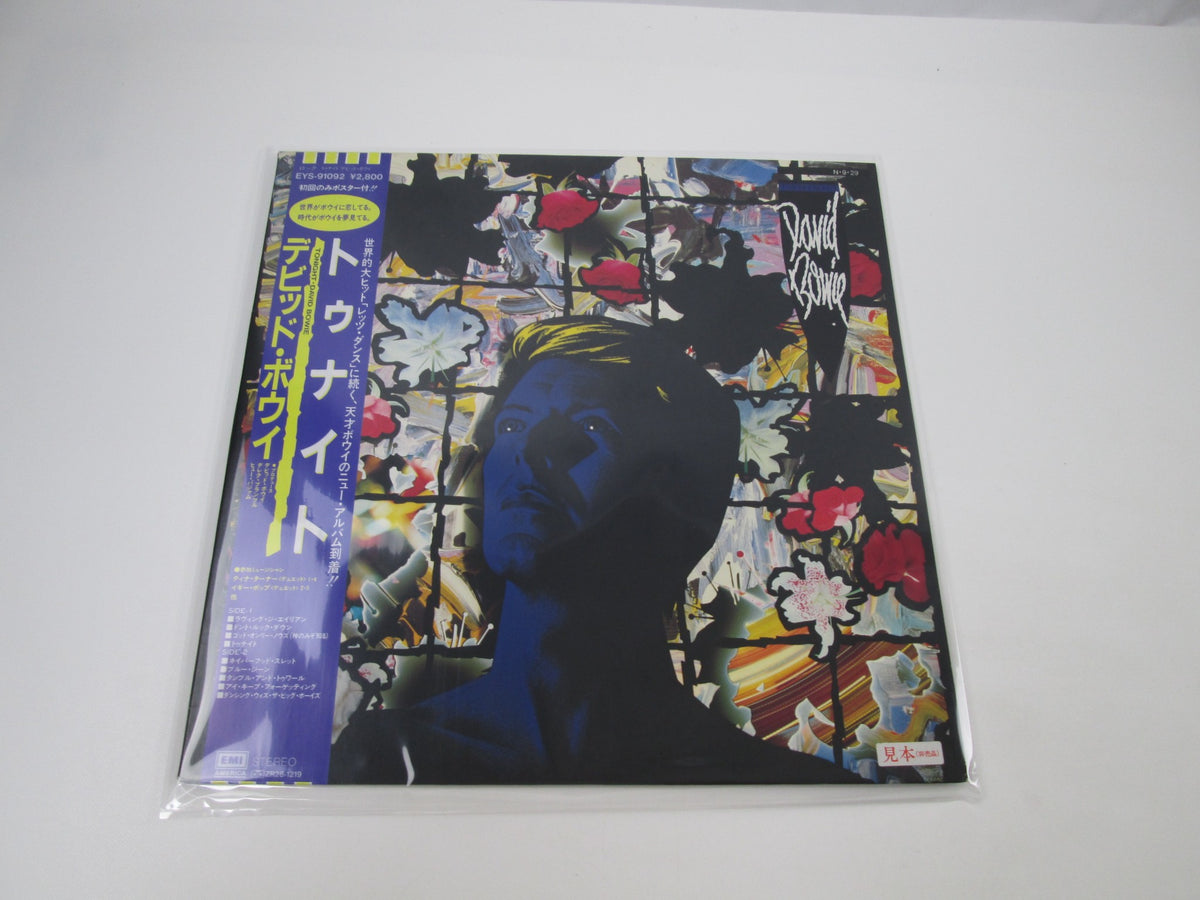 David Bowie Tonight Promo EYS-91092 with OBI Japan LP Vinyl