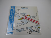 Load image into Gallery viewer, Neil Young Landing On Water Geffen Records P-13353 with OBI Japan LP Vinyl
