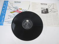 Load image into Gallery viewer, Neil Young Landing On Water Geffen Records P-13353 with OBI Japan LP Vinyl
