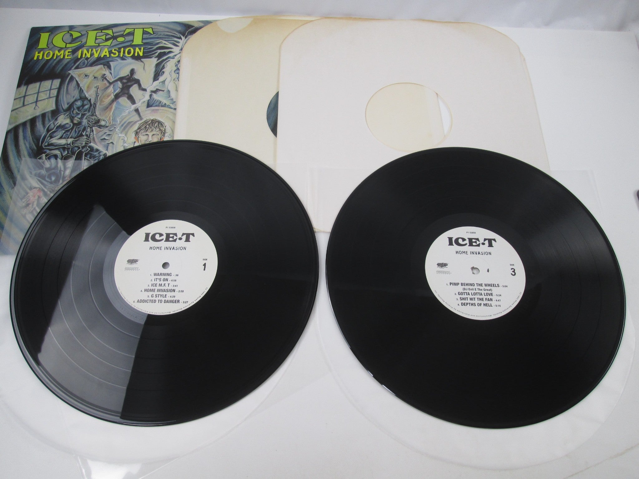 Ice-T SEALED Home Invasion P1-53858 LP Vinyl | Japan Records Vinyl