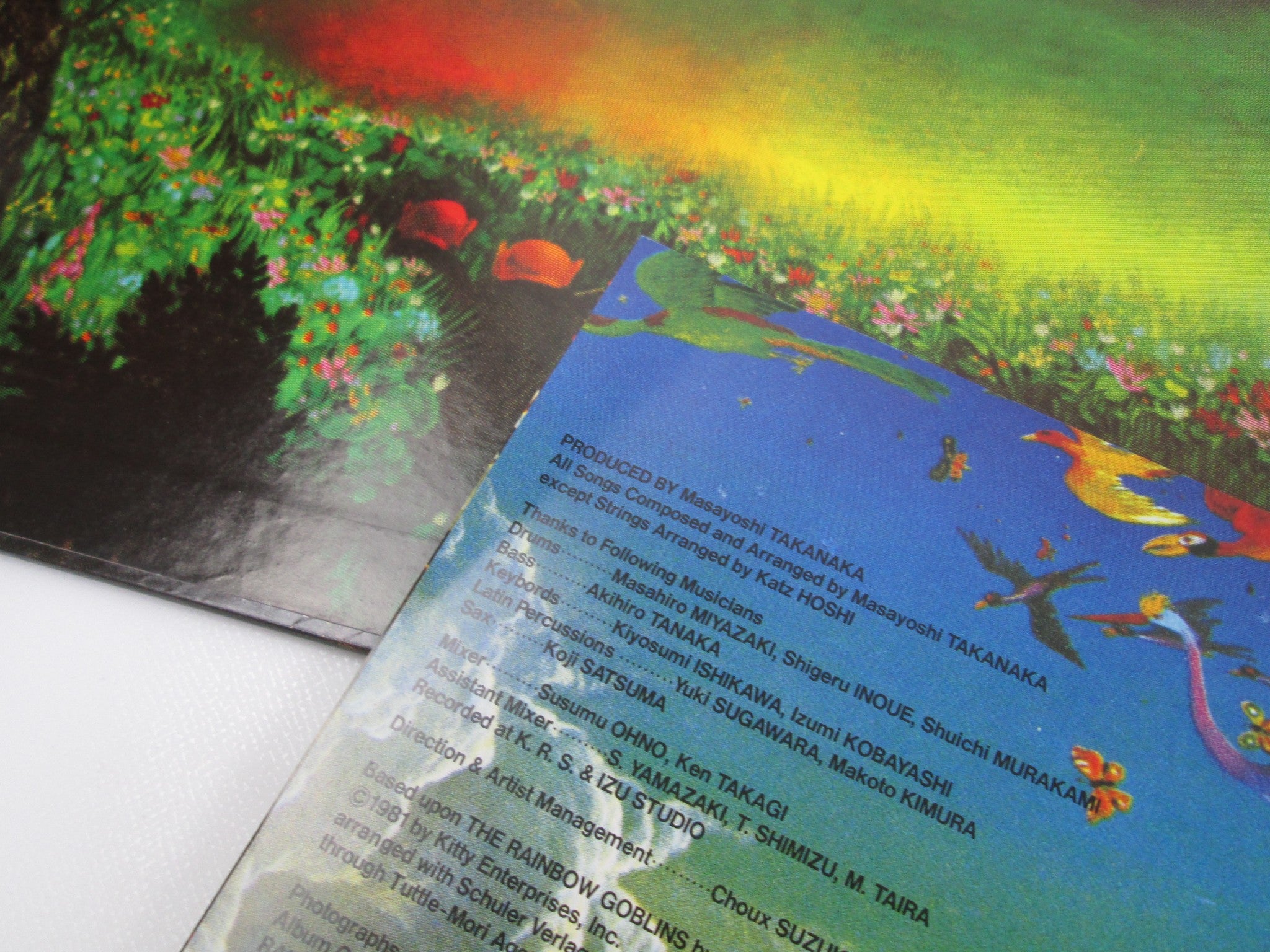 MASAYOSHI TAKANAKA RAINBOW GOBLINS 36MK 9101,2 with OBI Sticker