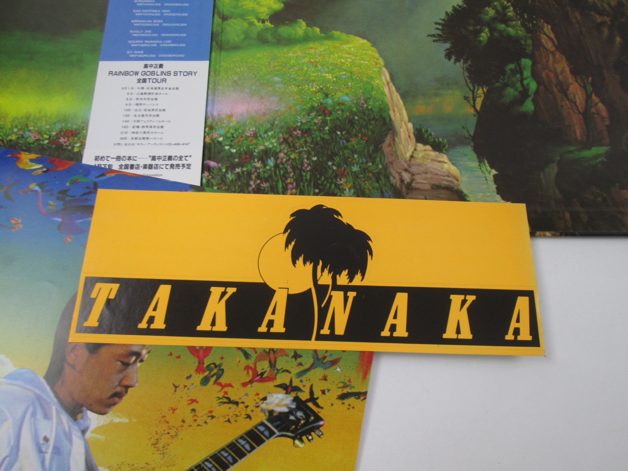 MASAYOSHI TAKANAKA RAINBOW GOBLINS 36MK 9101,2 with OBI Sticker