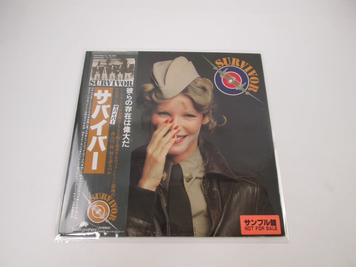 Survivor C25Y-0001 Promo with OBI Japan LP Vinyl