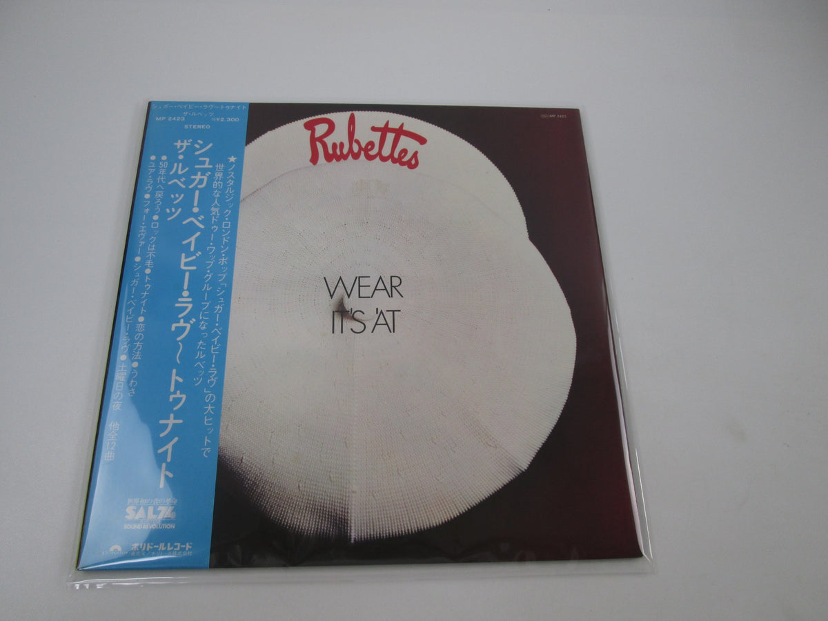 The Rubettes ‎Wear It's 'At MP 2423 with OBI Japan LP Vinyl