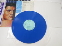 Load image into Gallery viewer, ELVIS PRESLEY ELVIS BLUE RCA RPL-8258 with OBI Poster Japan LP Blue Vinyl

