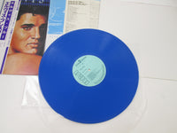 Load image into Gallery viewer, ELVIS PRESLEY ELVIS BLUE RCA RPL-8258 with OBI Poster Japan LP Blue Vinyl
