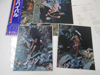 Load image into Gallery viewer, Grand Funk Railroad ‎Survival ECS-80663 with OBI Pinnup Japan LP Vinyl
