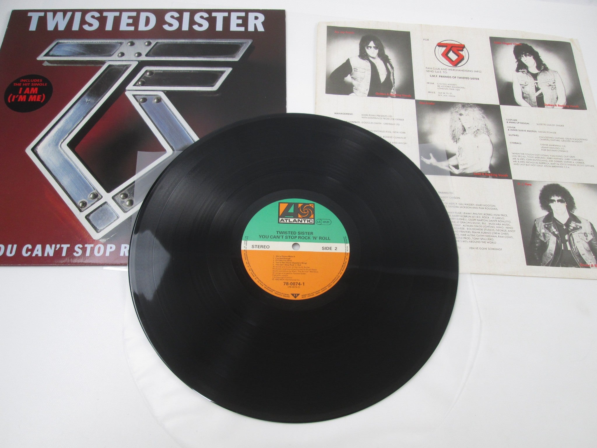 Twisted Sister You Can't Stop Rock N Roll 780074-1 LP Vinyl