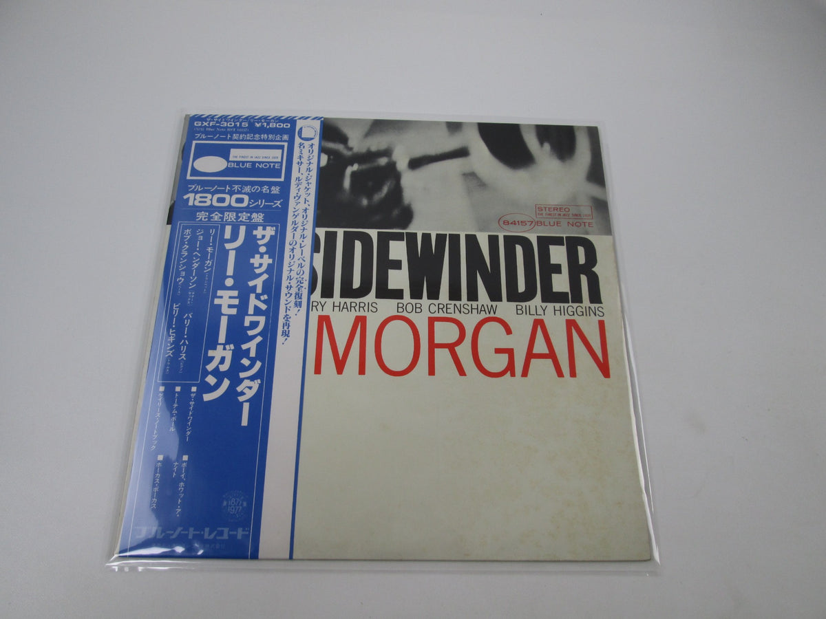 Lee Morgan The Sidewinder Blue Note GXF 3015 with OBI Japan LP Vinyl