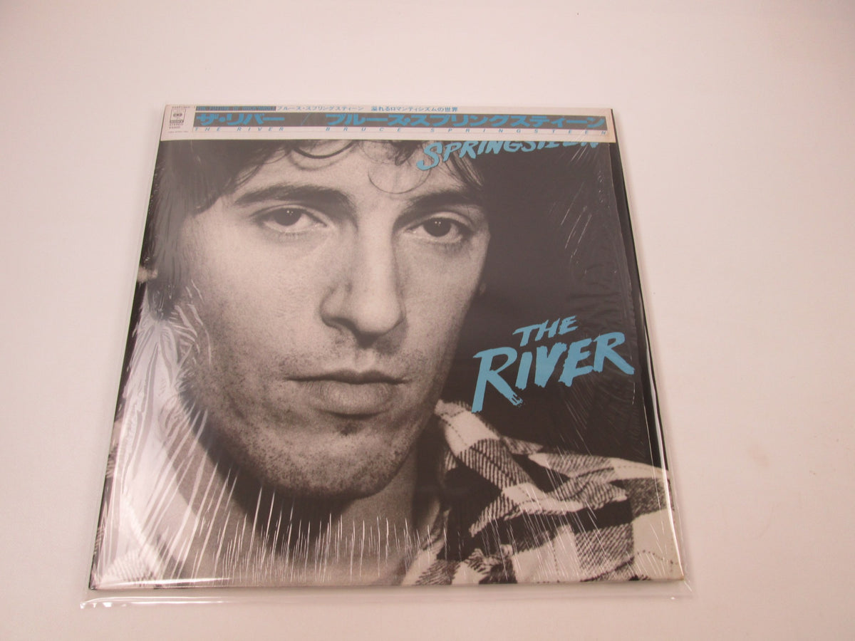 BRUCE SPRINGSTEEN RIVER CBS/SONY 40AP 1960,1 with Cap OBI Japan LP Vinyl