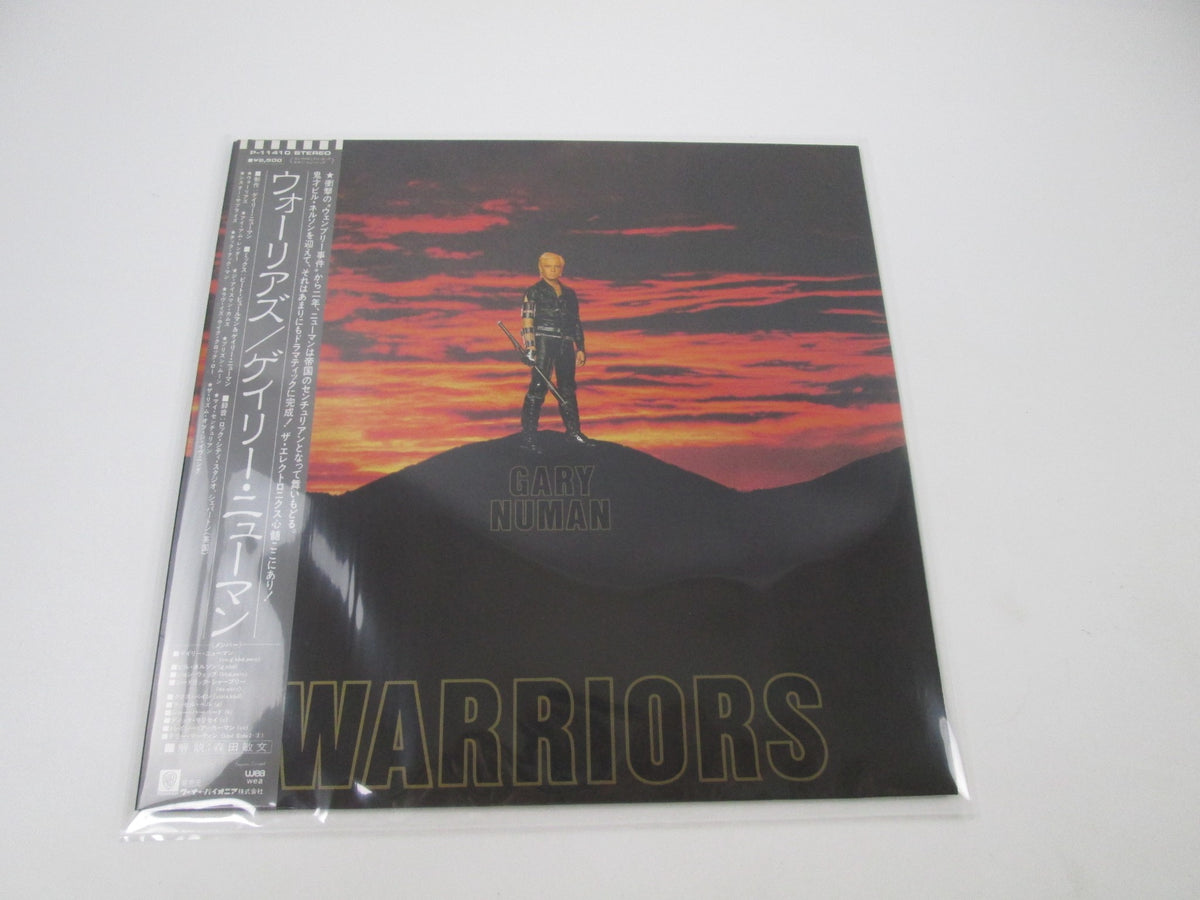 Gary Numan Warriors WEA P-11410 with OBI Japan LP Vinyl