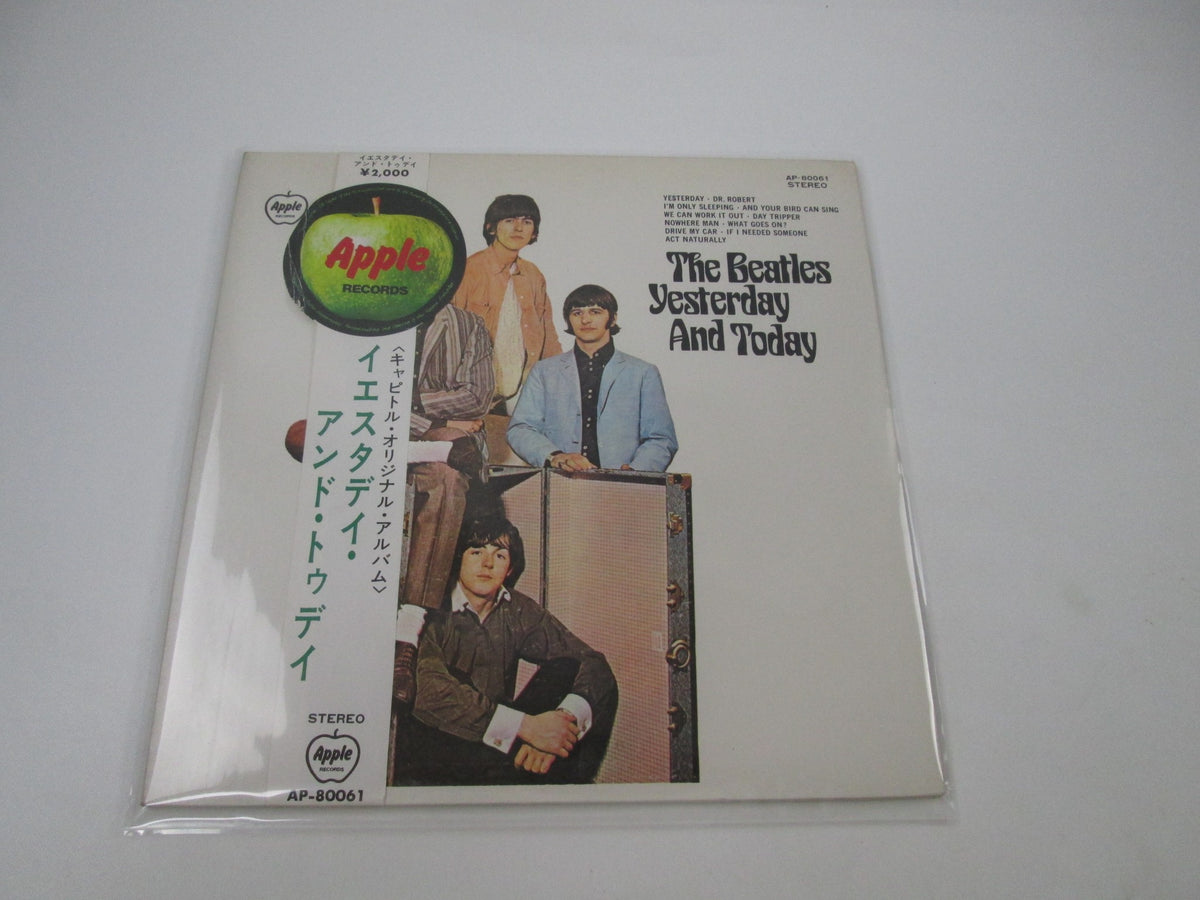 The Beatles ‎"Yesterday"...... And Today AP-80061 with OBI Japan LP Red Vinyl
