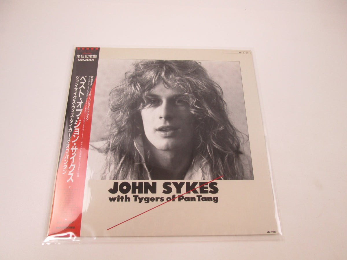 John Sykes With Tygers Of Pan Tang VIM-4089 with OBI Japan LP Vinyl