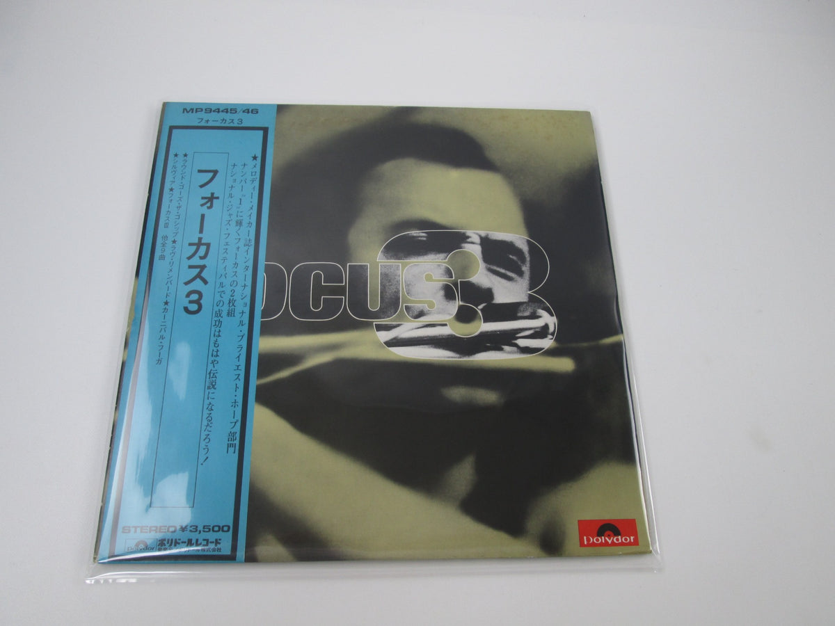 Focus 3 MP 9445,6 with OBI Japan LP Vinyl