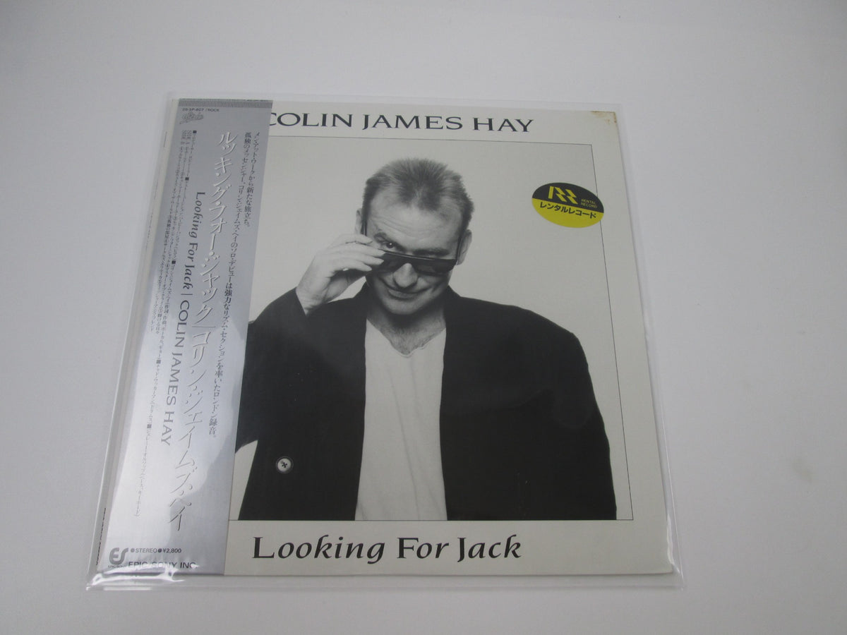 Colin James Hay Looking For Jack 28 3P-807 with OBI Japan LP Vinyl