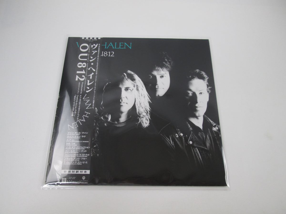 VAN HALEN OU812 WARNER P-13662 with OBI Japan LP Vinyl