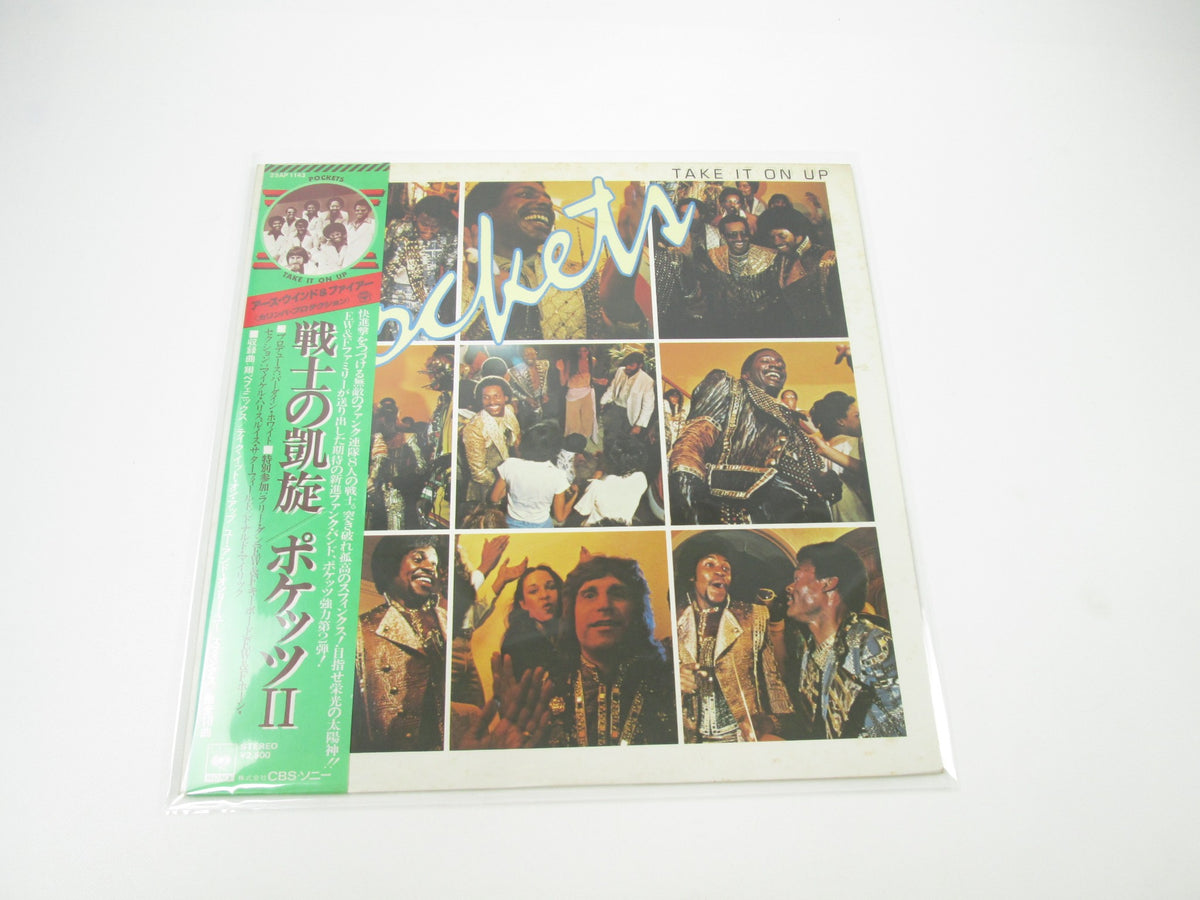 Pockets Take It On Top 25AP 1143 with OBI Japan LP Vinyl