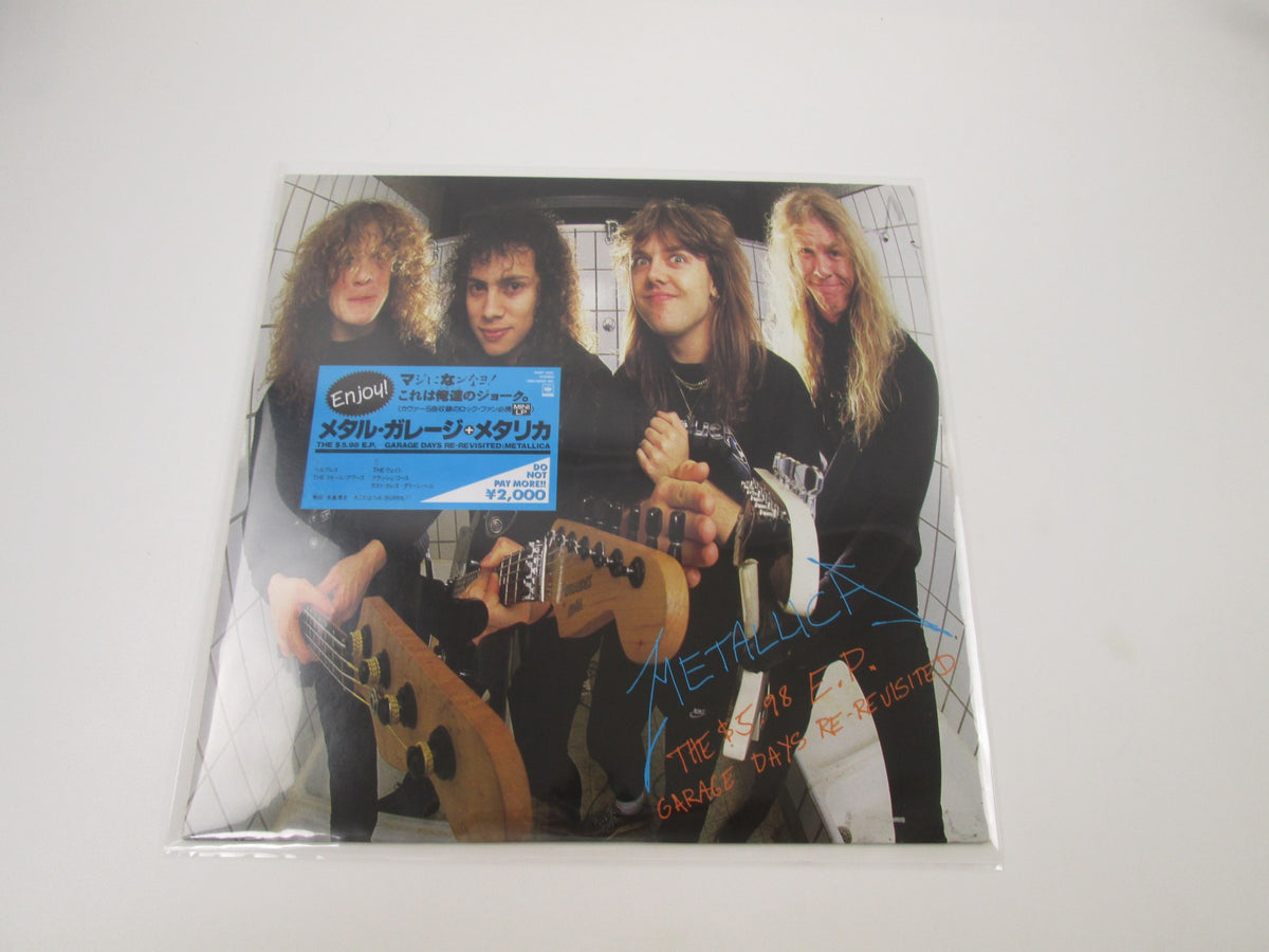 Metallica The $5.98 E.P. Garage Days Re-Revisited 20AP 3391 Hype Japan LP Vinyl