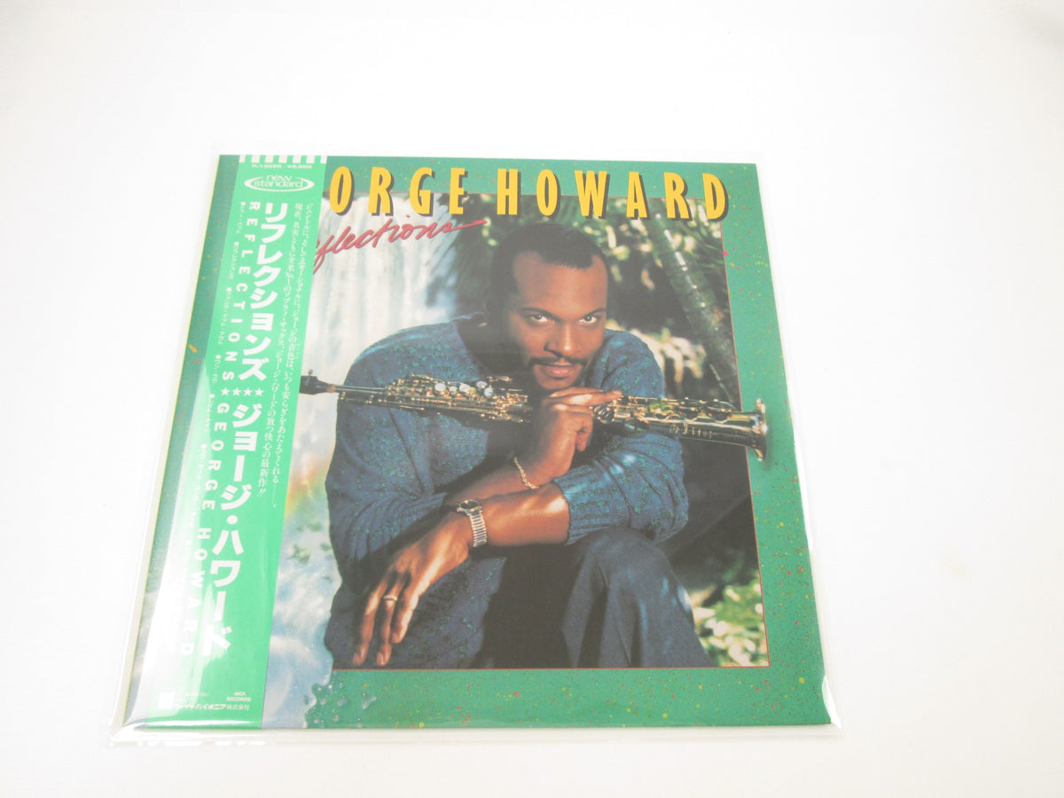 George Howard Reflections Promo P-13655 with OBI Japan LP Vinyl