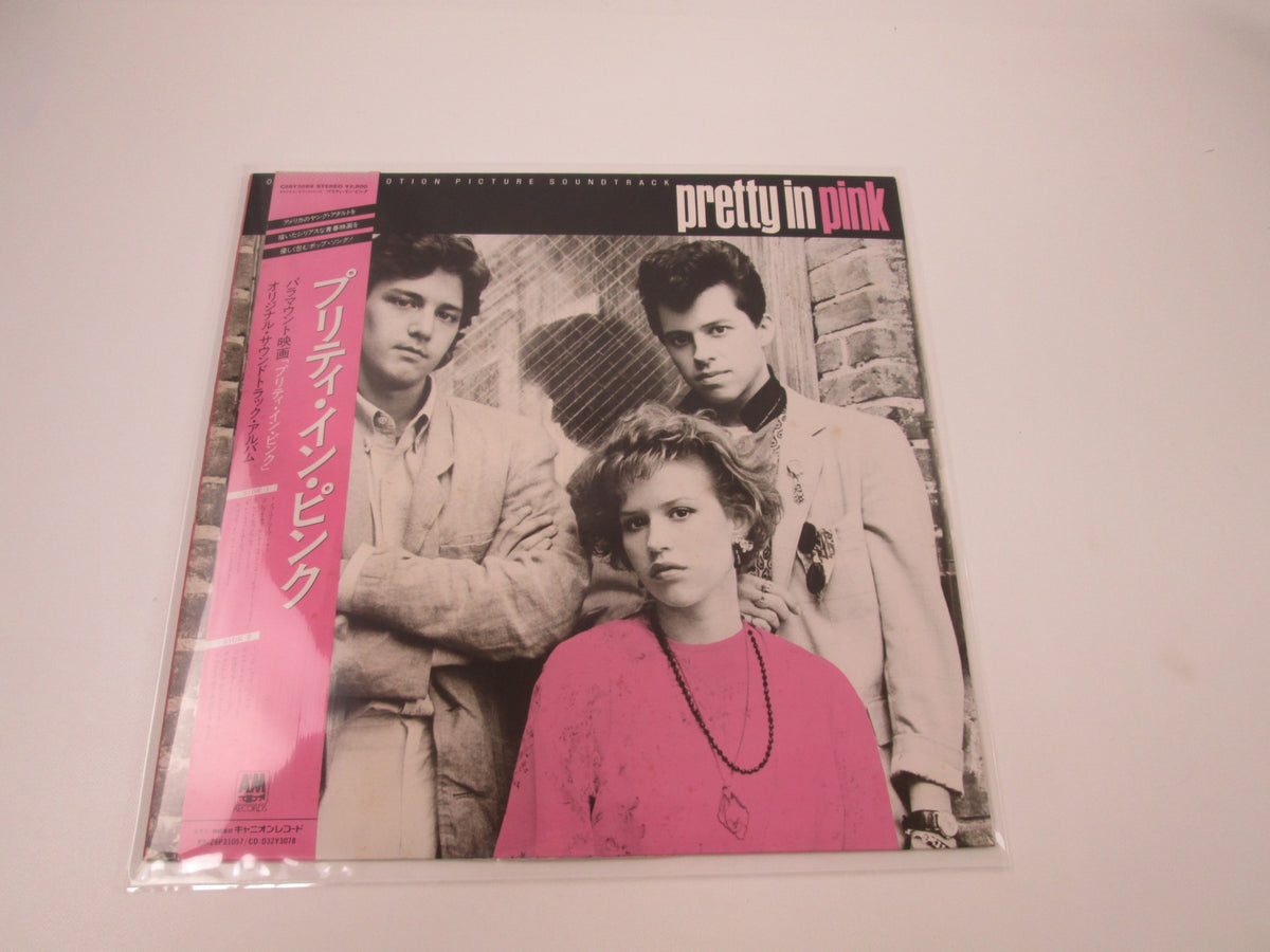 Pretty In Pink OST C28Y 3089 with OBI Japan LP Vinyl