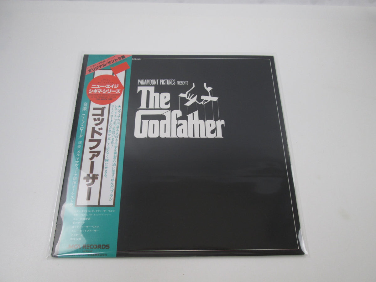 Nino Rota OST The Godfather MCA Records VIM-7247 with OBI Japan LP Vinyl