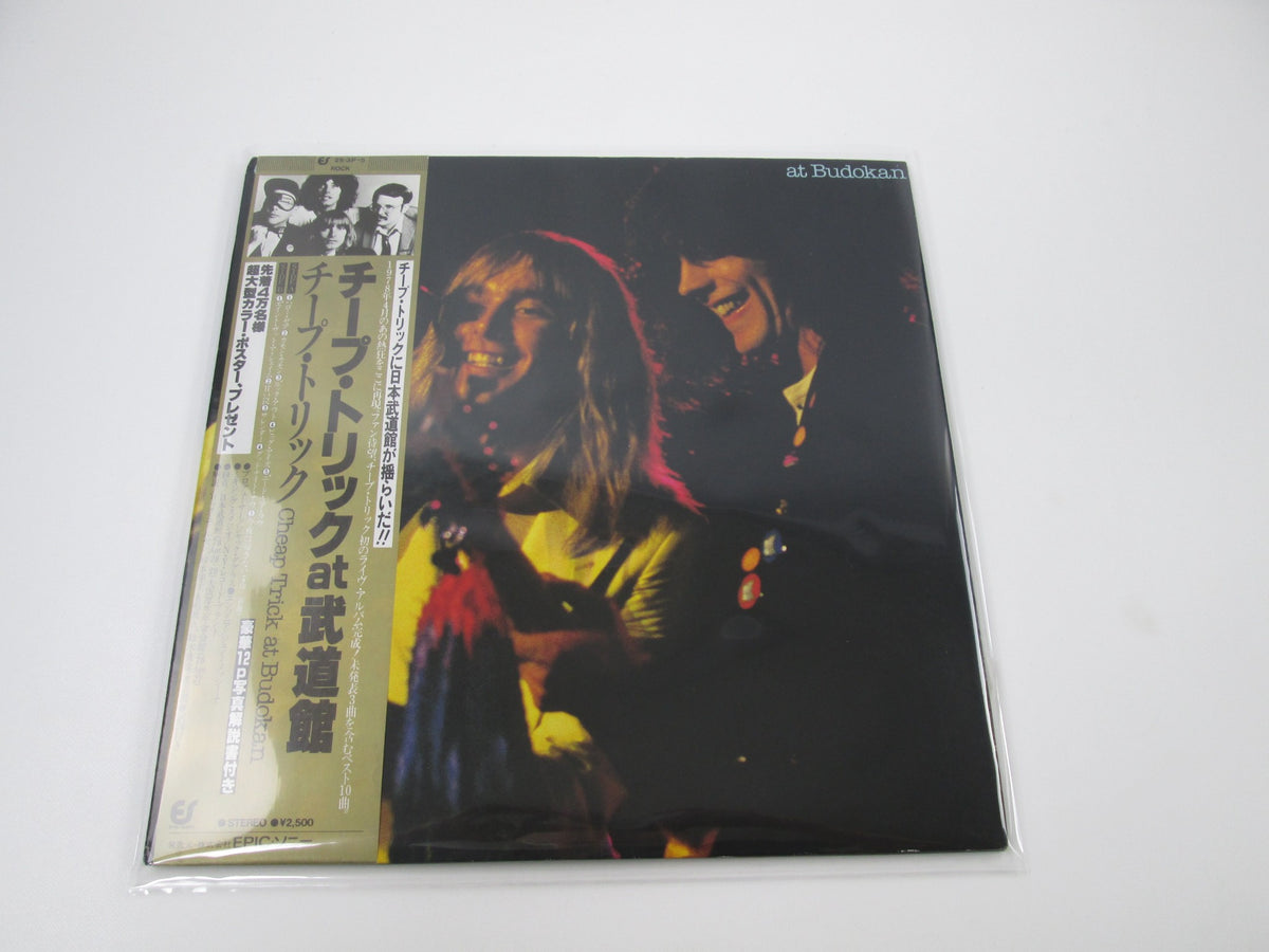 CHEAP TRICK AT BUDOKAN EPIC 25 3P-5 with OBI Japan LP Vinyl