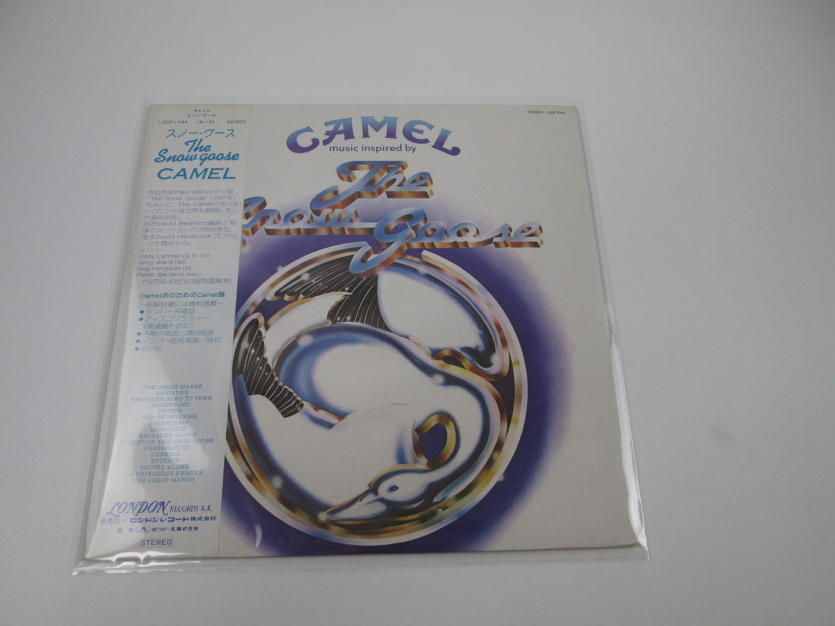 CAMEL SNOW GOOSE LONDON L20P 1044 with OBI Japan LP Vinyl