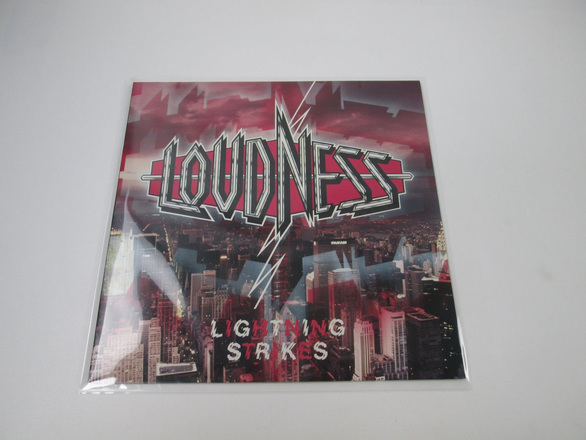 Loudness Lightning Strikes ATCO P-13333 No Hype Japan LP Vinyl