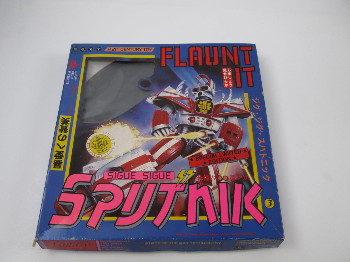 Sigue Sigue Sputnik Flaunt It PCS-7305 BOX LP Vinyl