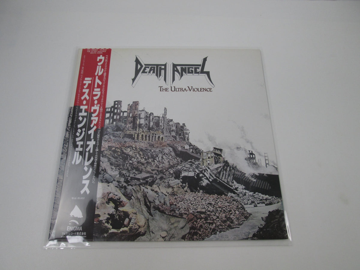 Death Angel The Ultra-Violence ALI-28062 with OBI Japan LP Vinyl