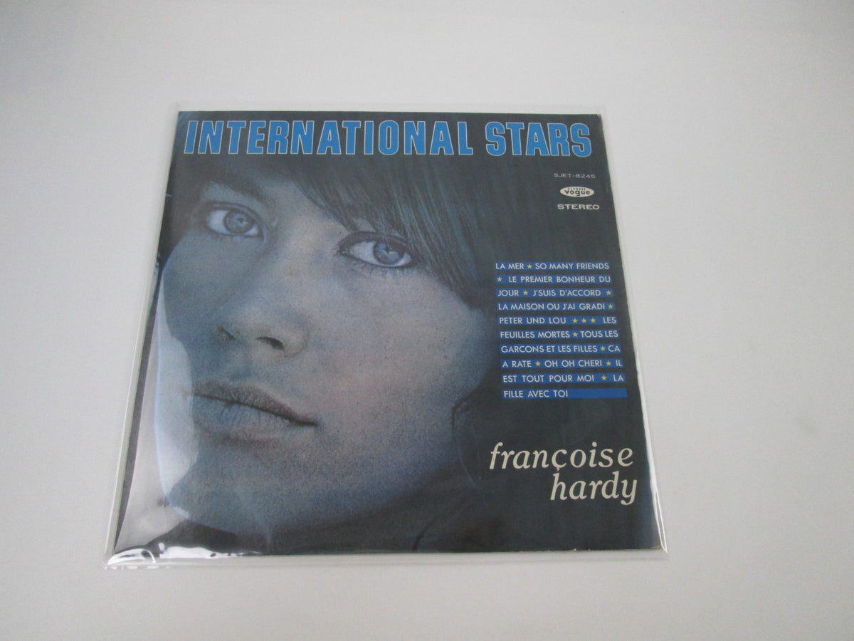 Françoise Hardy ‎International Stars SJET-8245 without OBI Japan LP Vinyl