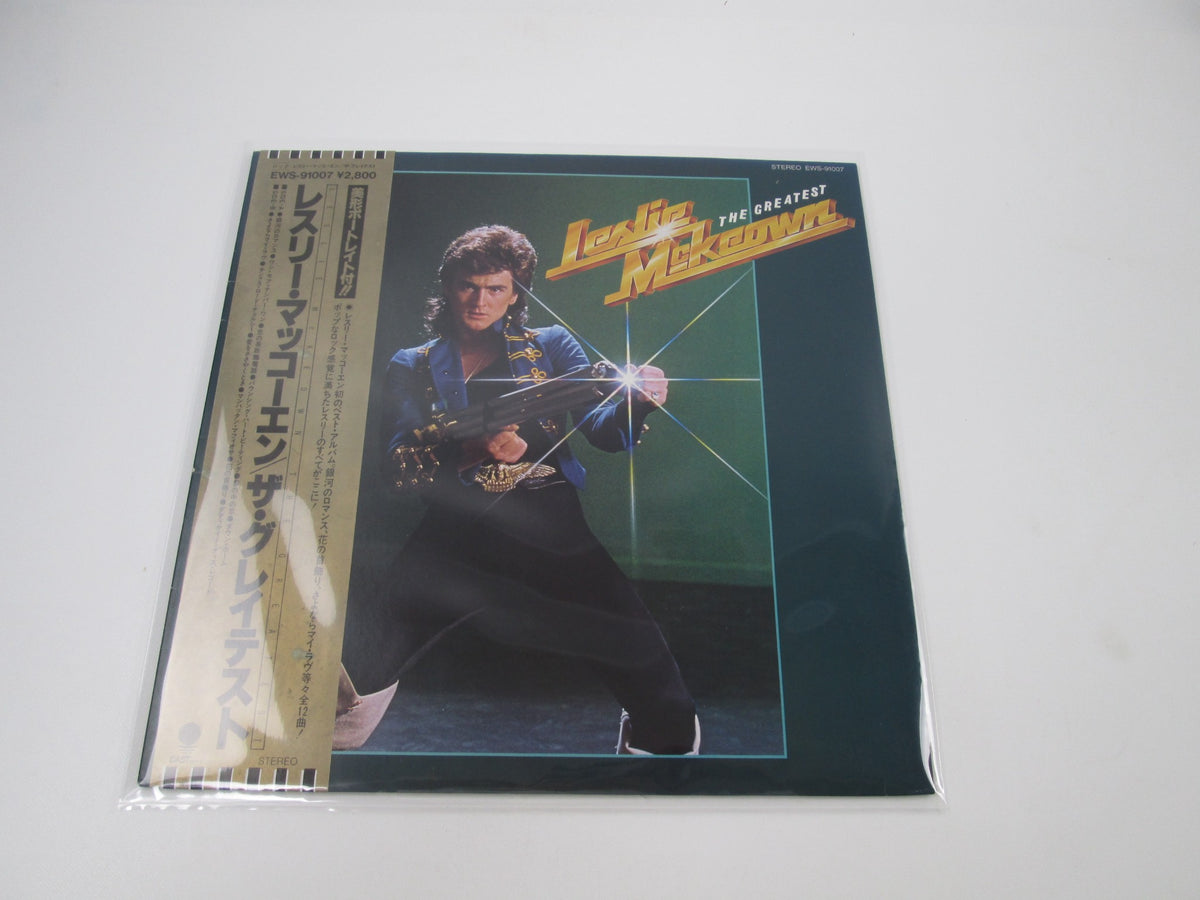 Leslie McKeown The Greatest EWS-91007 with OBI Japan LP Vinyl