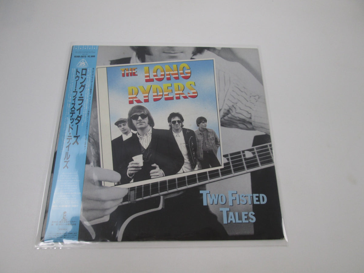 The Long Ryders Two Fisted Tales Promo R28D-2073 with OBI Japan LP Vinyl