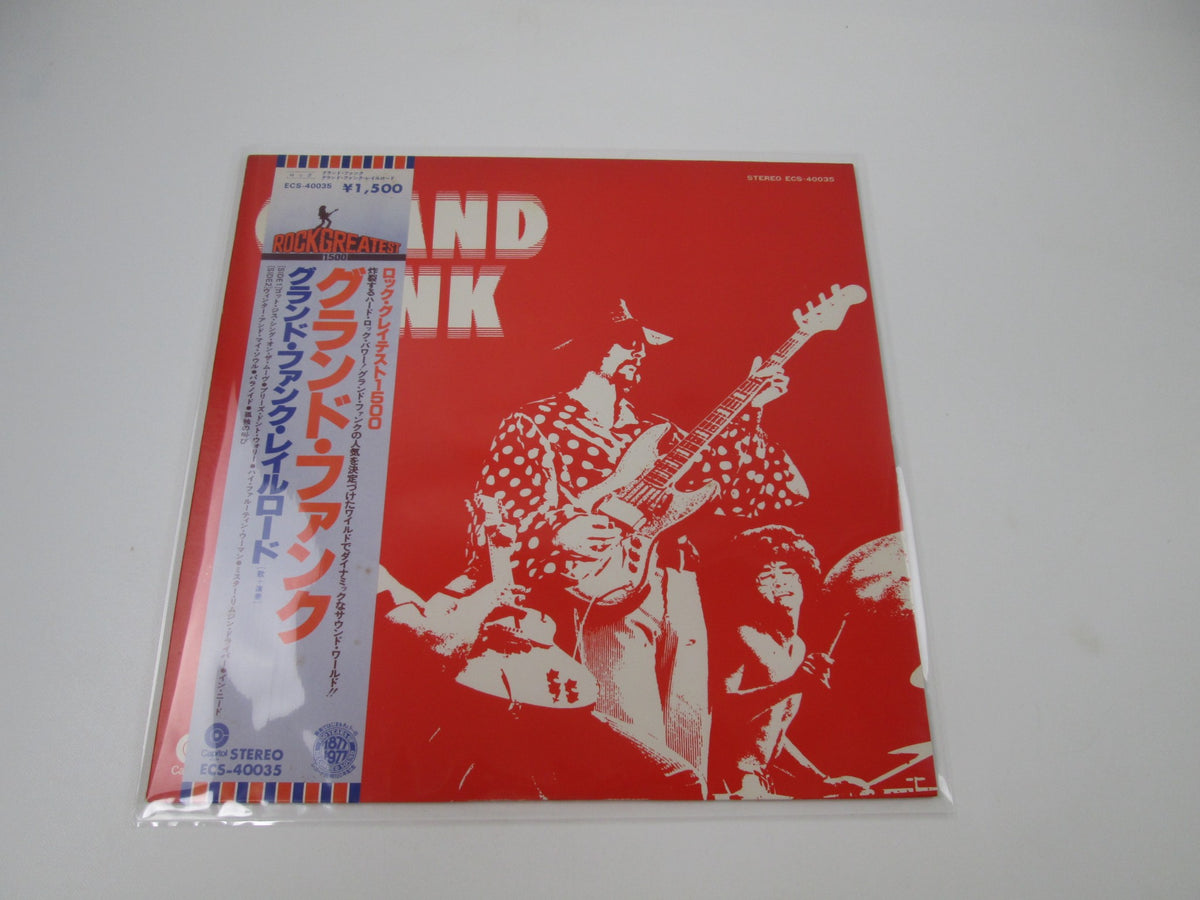 GRAND FUNK RAILROAD GRAND FUNK CAPITOL ECS-40035 with OBI Japan LP Vinyl